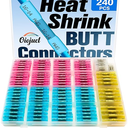 Heat Shrink Butt Connectors Kit