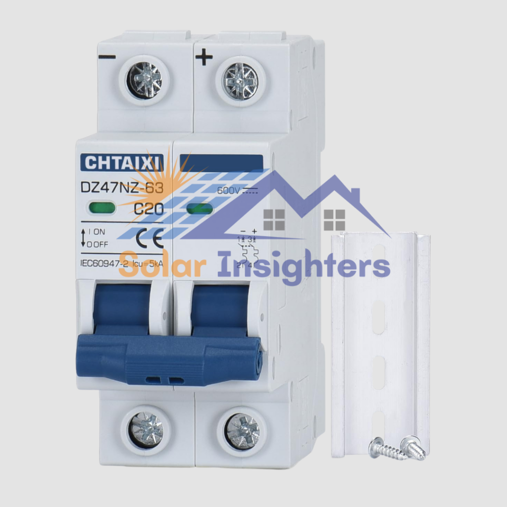 CHTAIXI DC Miniature Circuit Breaker