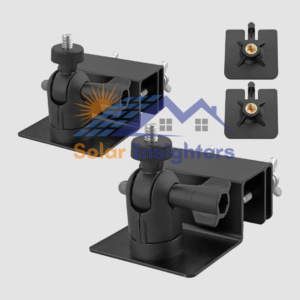 Anbte 2PCS Gutter Mount for Ring Solar Panels