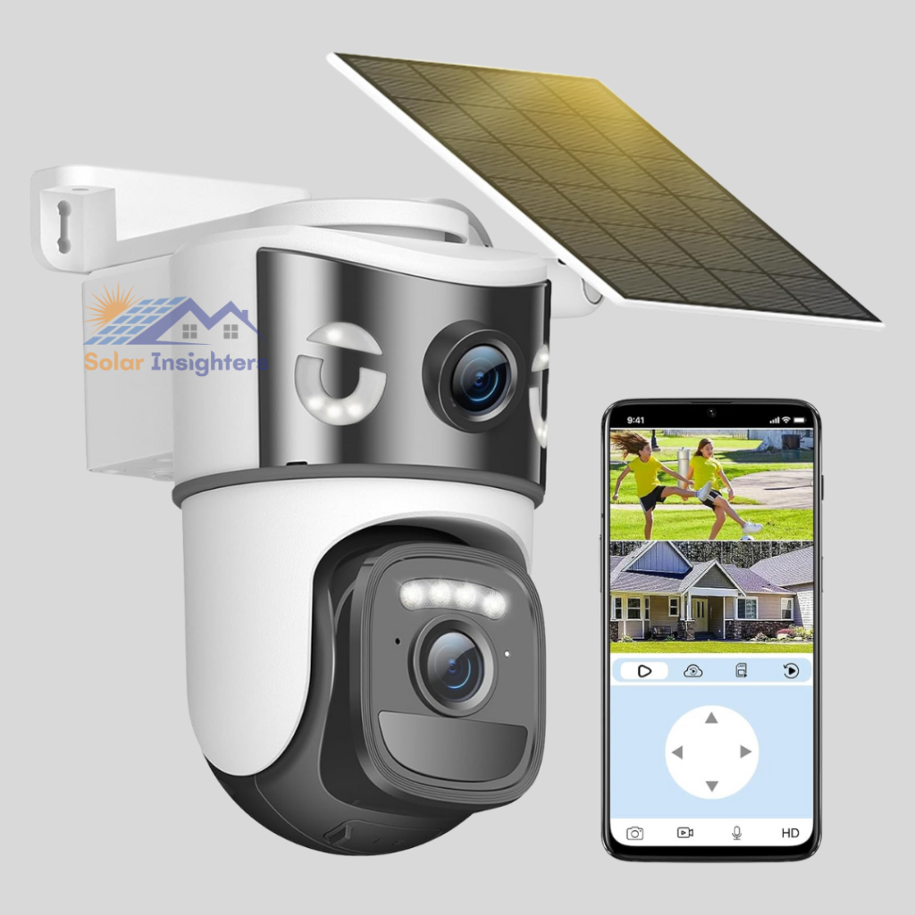 4K Solar Security Cameras for Security