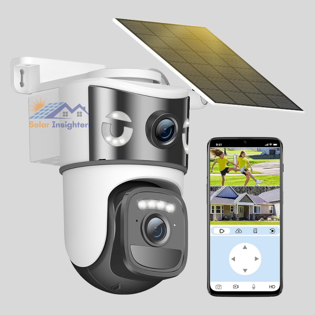 4K Solar Security Cameras for Security