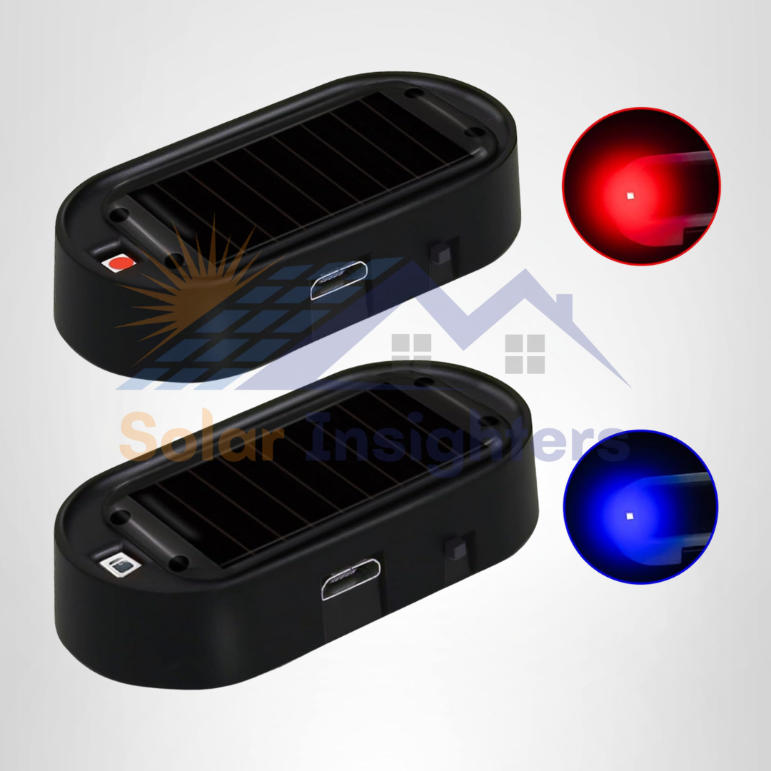 Shudyear Car Solar Power Simulated Dummy Alarm