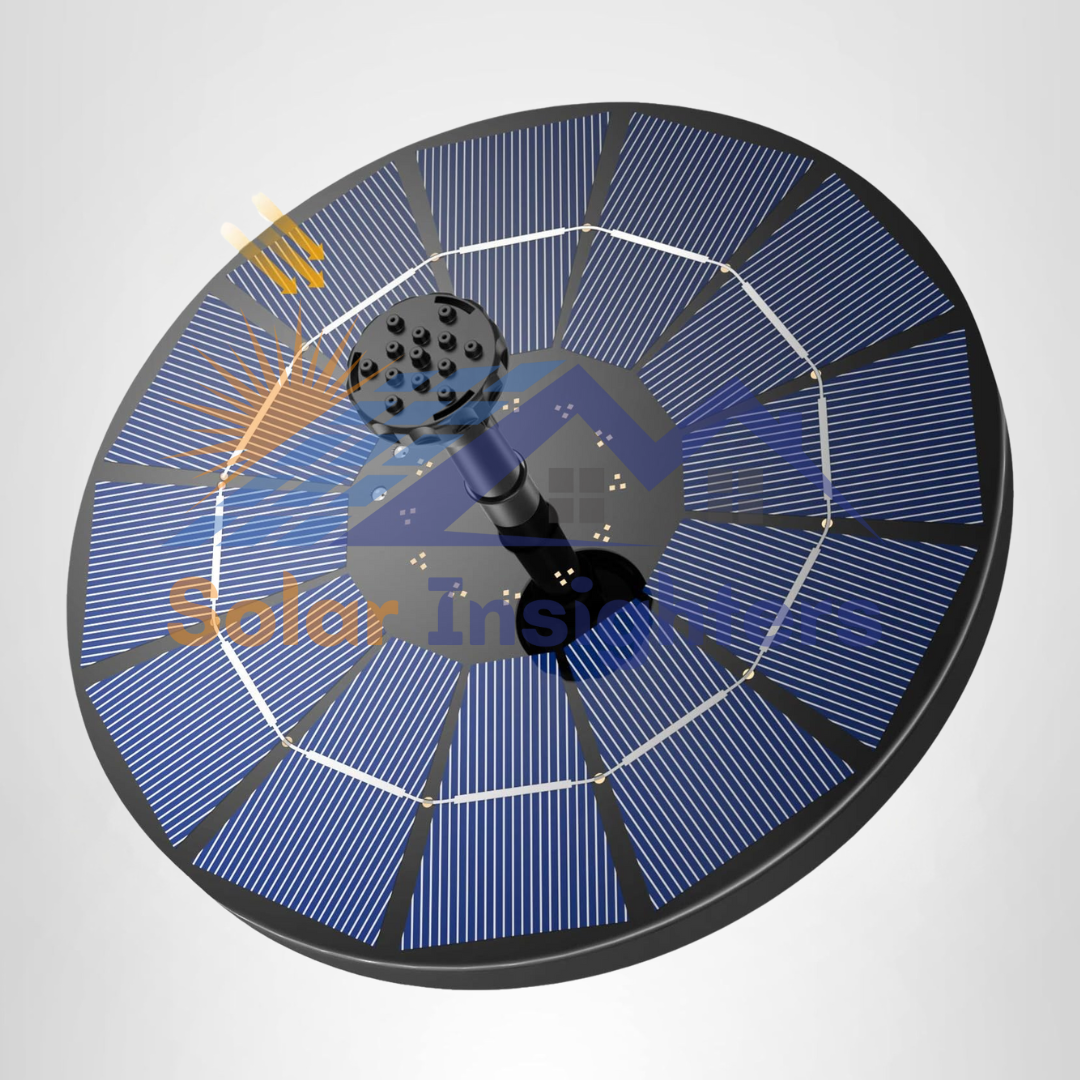 AISITIN Solar Fountain with 4W Solar Panel