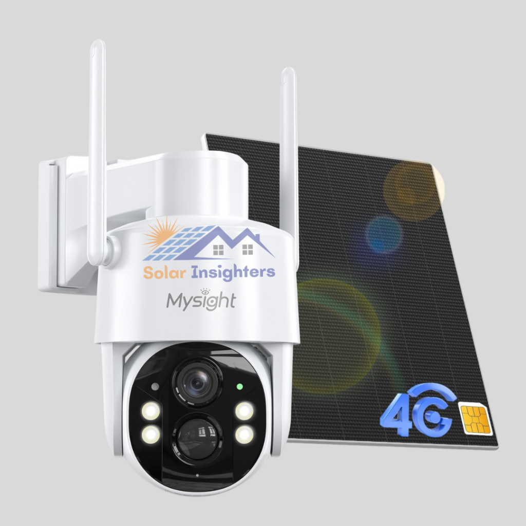 Mysight 4G LTE Cellular Security Camera