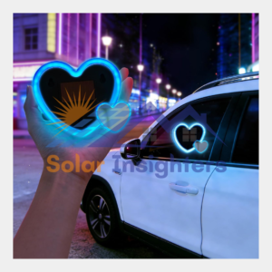 2PCS Valentine Day Solar Heart Lights