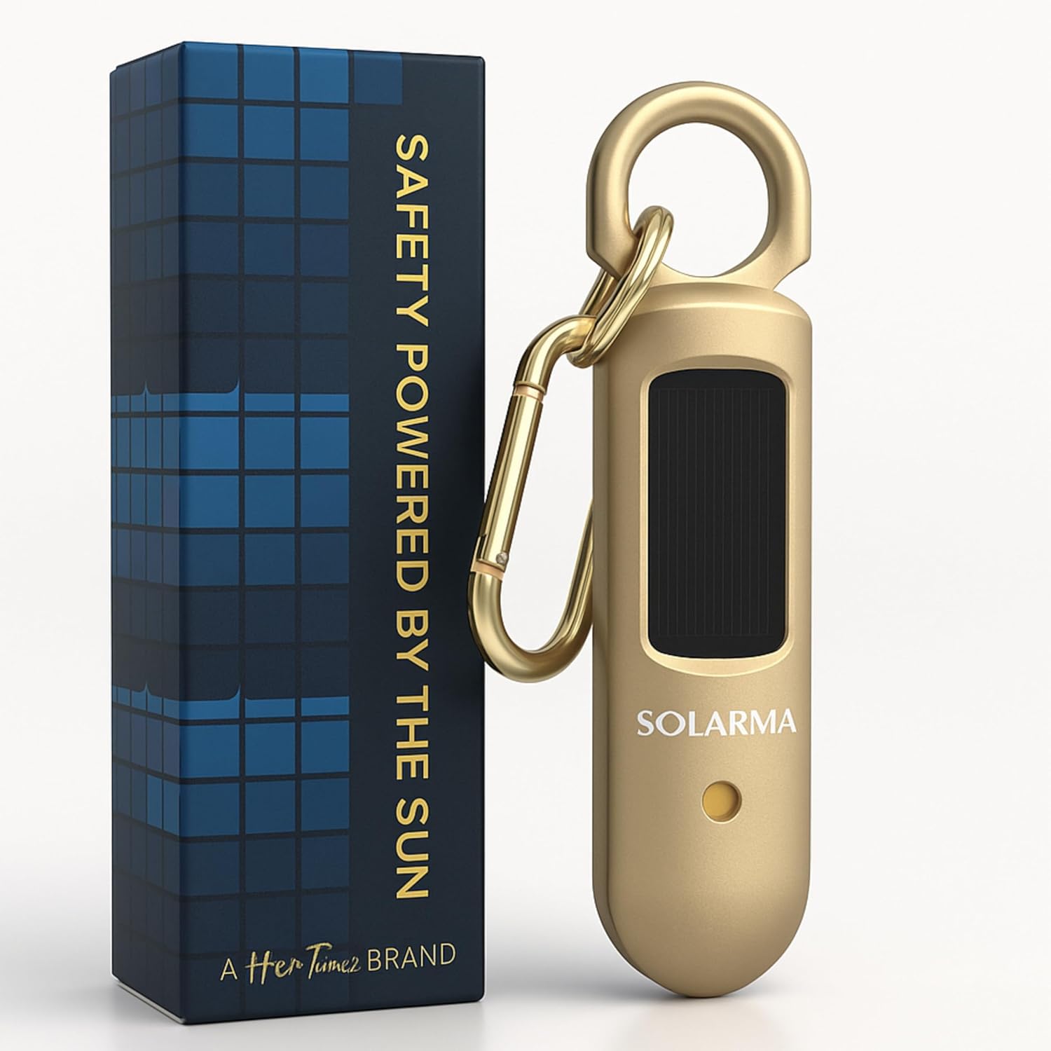 Solar Powered Personal Alarm for Women