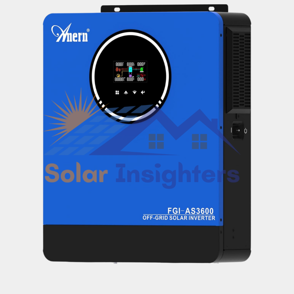 Anern 3600W Pure Sine Wave Hybrid Solar Inverter