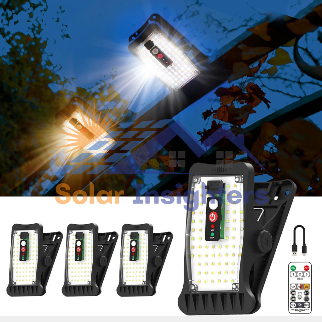 Clip On Solar Motion Lights Outdoor