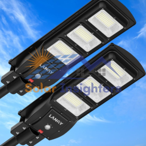 LANGY 2 Pack Led Solar Street Lights