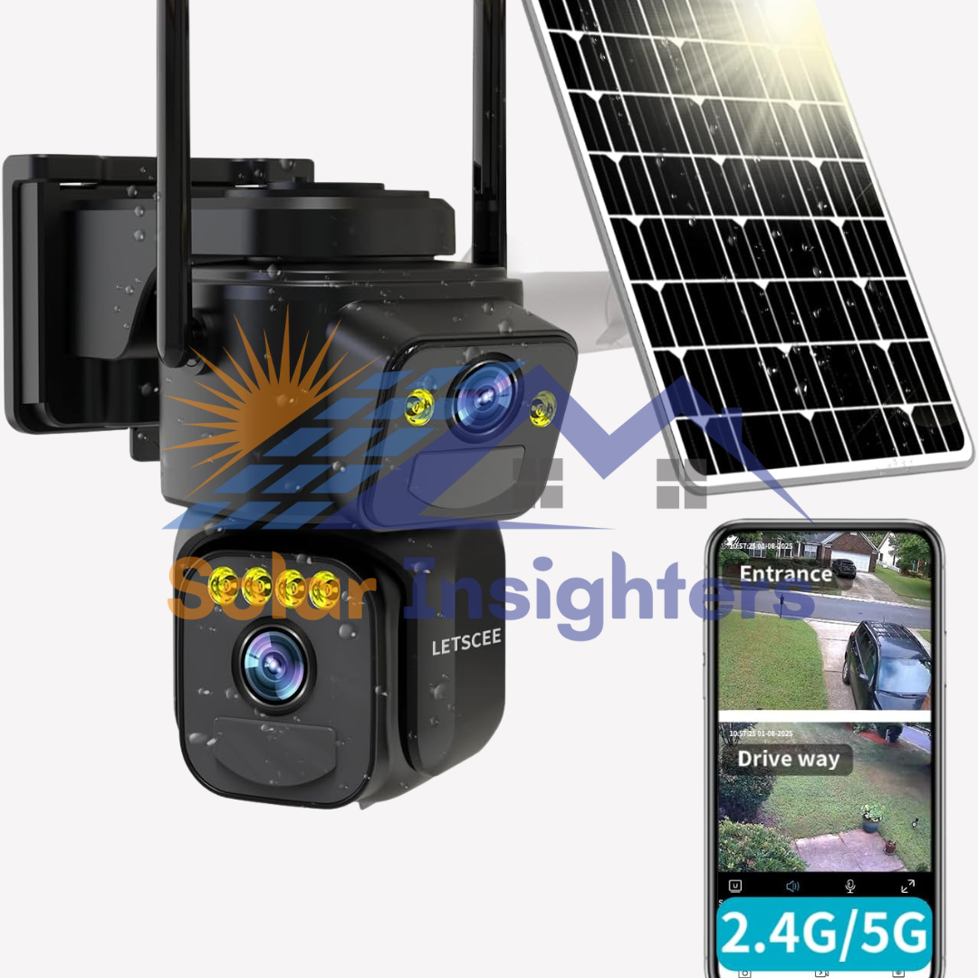 LETSCEE Security Cameras Outdoor WiFi