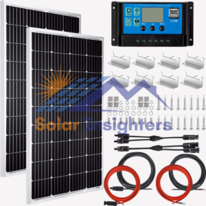 Pikasola 200 Watt Solar Panel Kit for Home