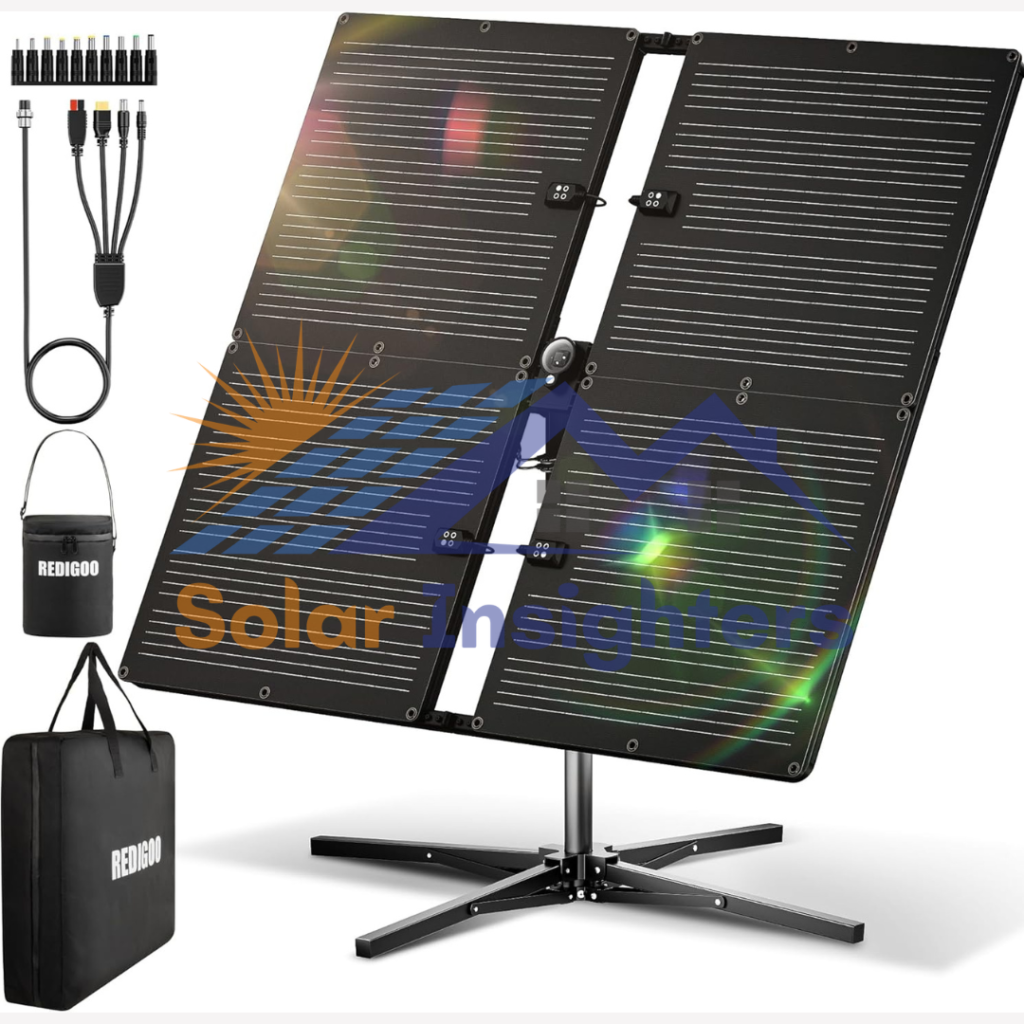 Portable 200W Solar Panel Kit with Solar Tracker