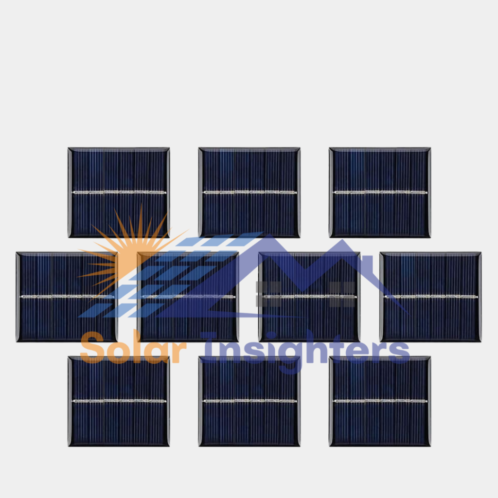 SUNYIMA 10Pcs 3V 120mA Micro Solar Panels