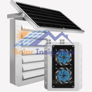 Shipping Container Solar Vent Kit