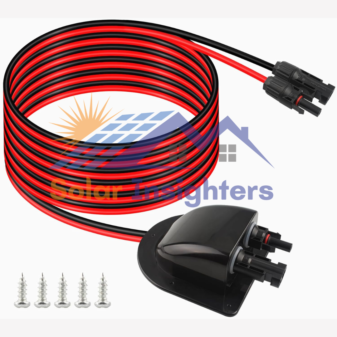 Solar Cable Entry Gland with 10Ft Extension Cable