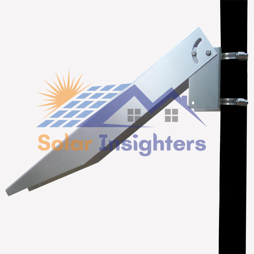 Solar Panel Single Arm Pole Mount Kit
