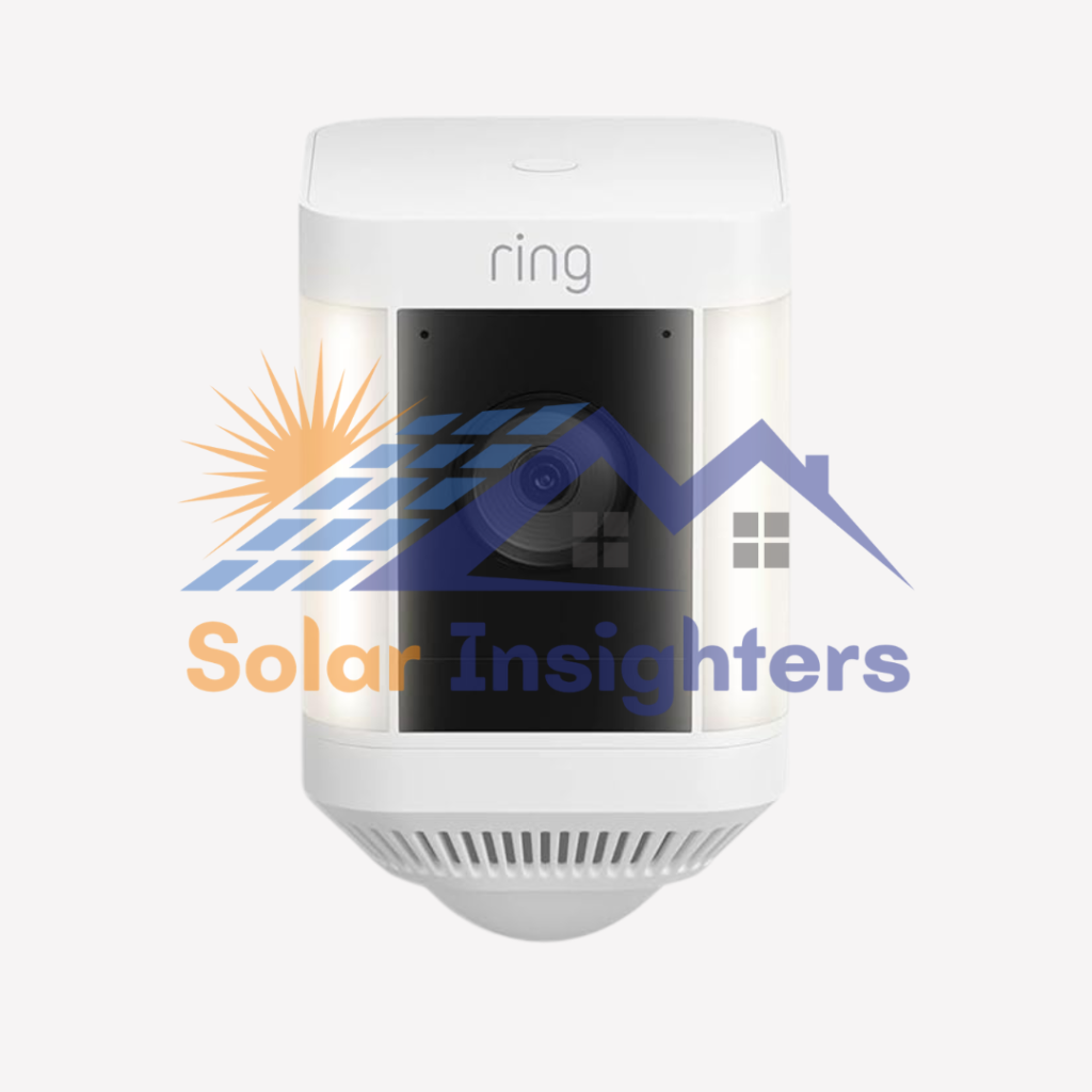 Solar Ring Spotlight Cam Plus With Night Vision