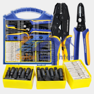 haisstronica 25PCS Solar Crimping Tool Kit