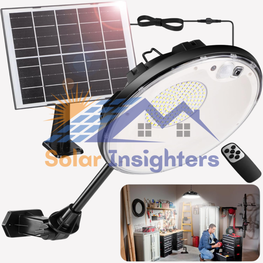 Ropelux Solar Flood Lights with Remote