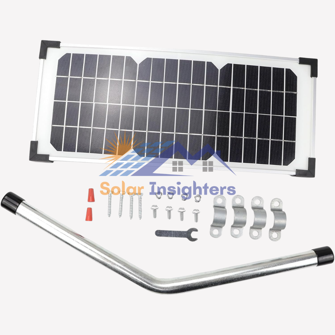 10 Watt Solar Panel Kit For Automatic Gate