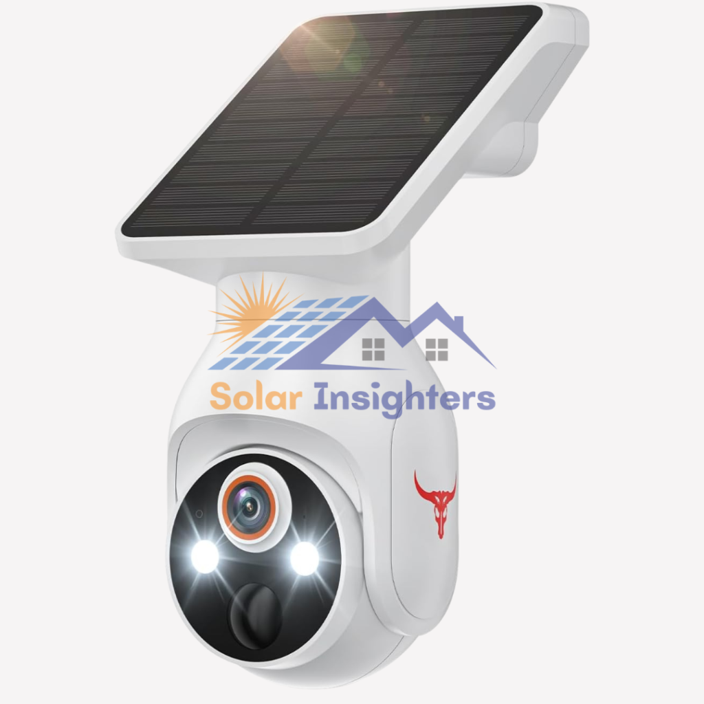 1080p Security Camera Wireless with Solar Panel