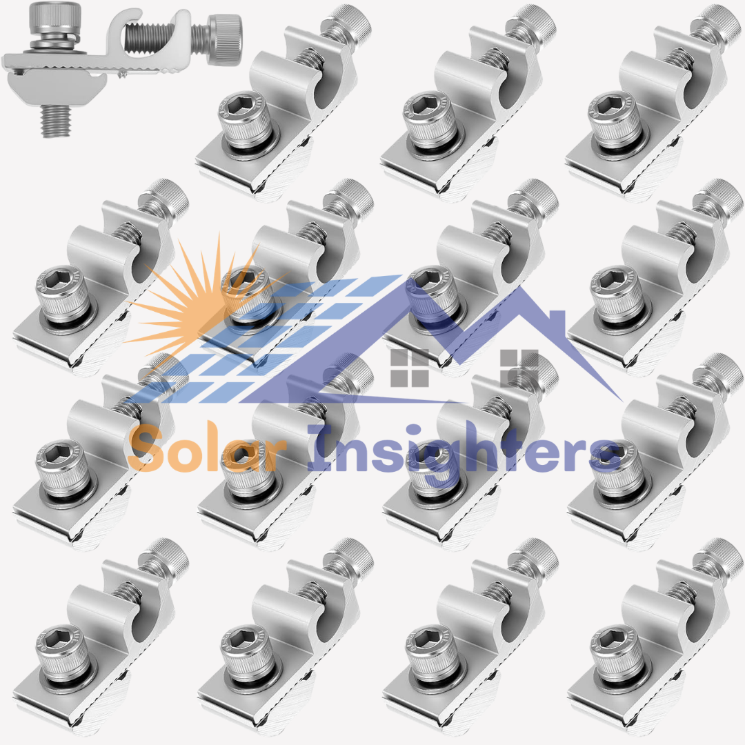 16PCS Ground Lug Cable Clamp For Solar