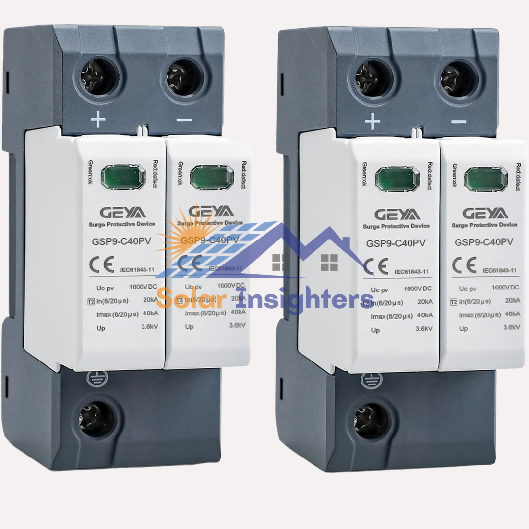 1PCS 40KA Voltage Surge Solar Protector