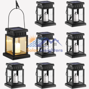 8 Pack Solar Driveway Warm White Lantern