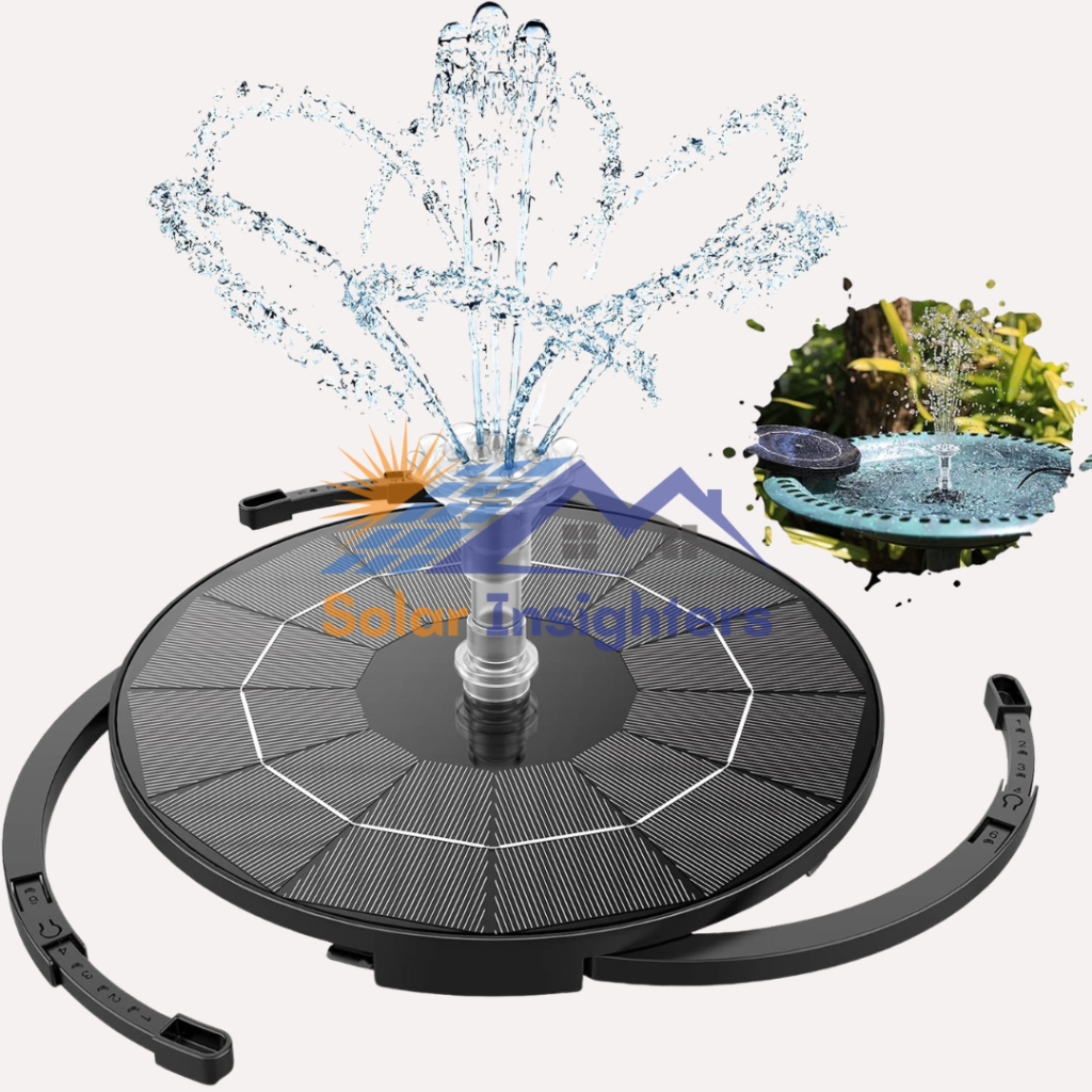 AISITIN 3.5W Solar Fountain Pump for Water Feature