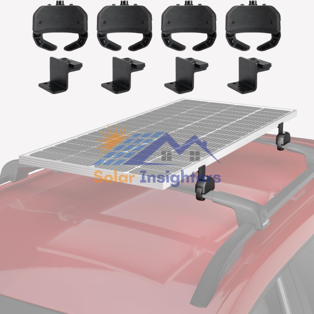 BougeRV Solar Panel Crab Mounting Kit for Cars