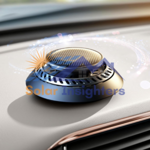 Ceeniu New Solar Powered UFO Car Air Freshener