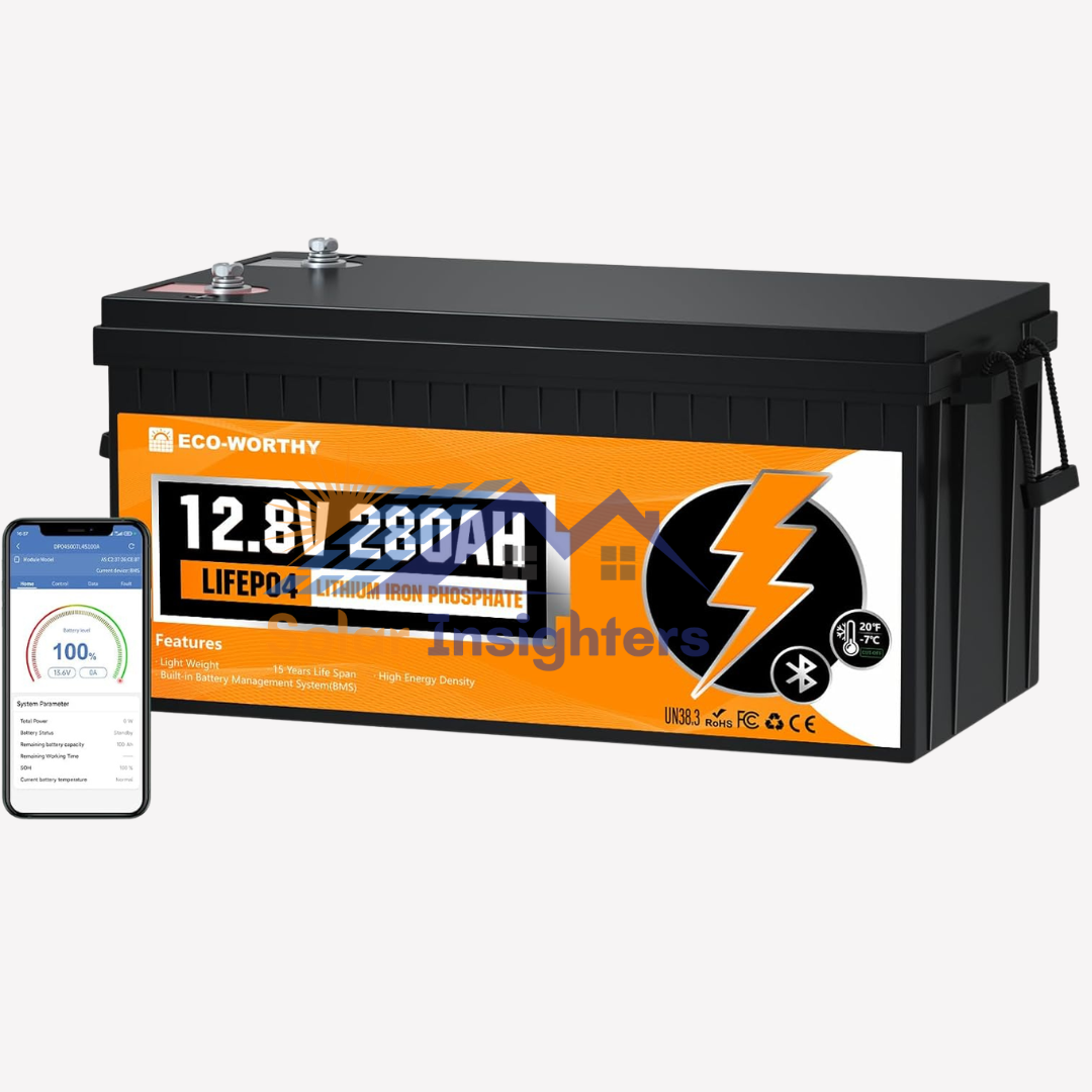 ECO-WORTHY LiFePO4 RV Battery For Solar System