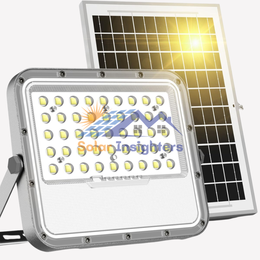 Engrepo Solar Flood Light with Remote Control