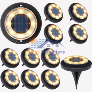 Flacchi 12 Pack Solar Powered Ground Lights