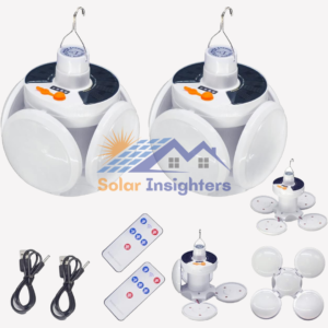 Folding Solar Camping Lights Rechargeable Lantern