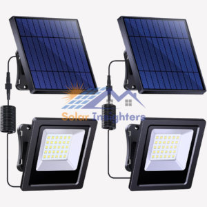 Lightonight 2 Pack Solar Flood Wall Lights