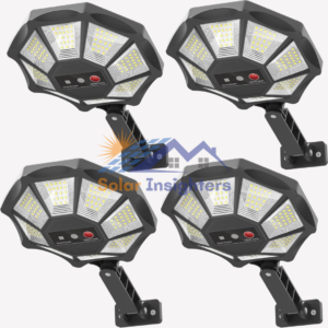 OKPRO Solar Dusk to Dawn Flood Light