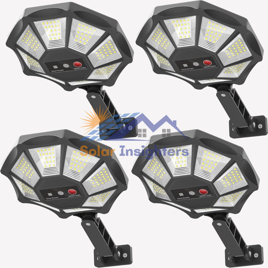 OKPRO Solar Dusk to Dawn Flood Light