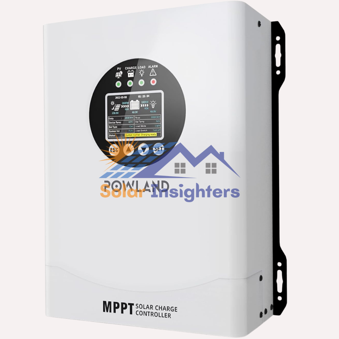 POWLAND 120A MPPT Solar Charge Controller
