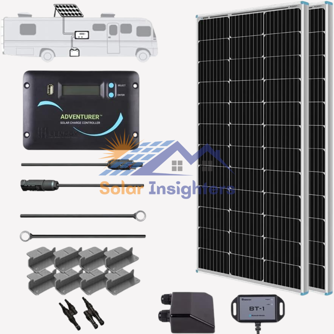 Renogy 200W 12V RV Solar Panel Kit N-Type