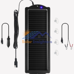Sunway Solar Car Battery Trickle Charger