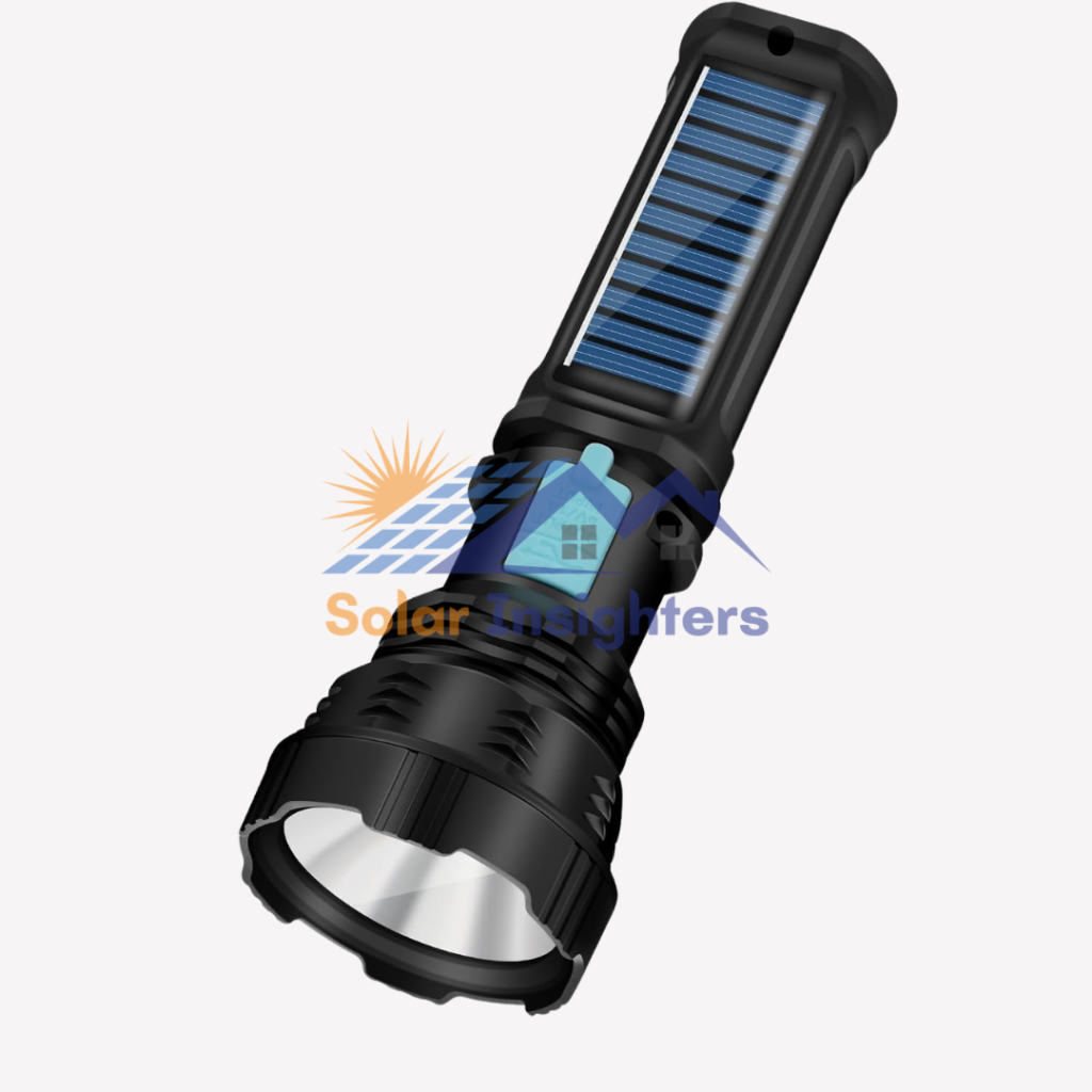 VOETIR Led Solar Flashlight with IP65