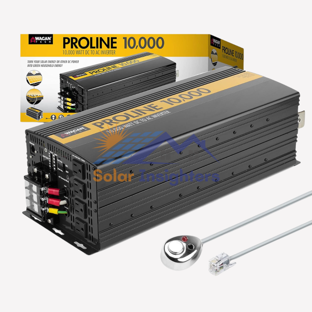 Wagan 12V 10000 Watt Inverter with Remote Control