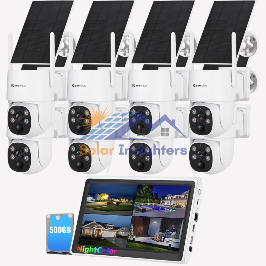 Yeewise NightColor Wireless Solar Camera System