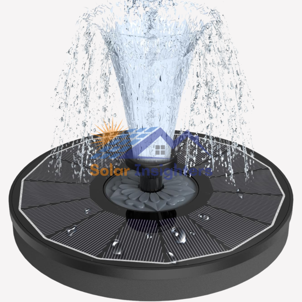 Yzert Solar Fountain for Bird Bath
