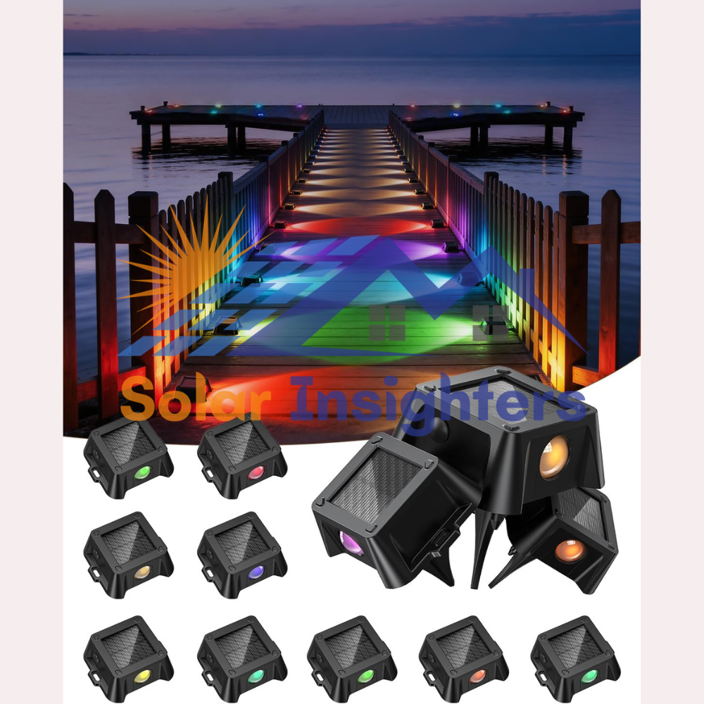 12 Pack Solar Driveway Lights for Sidewalk