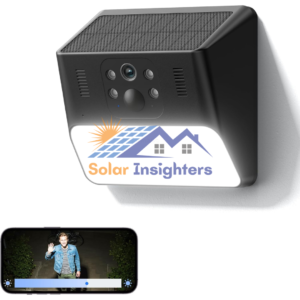 2K Solar Wall Light Cameras with AI Motion Detection