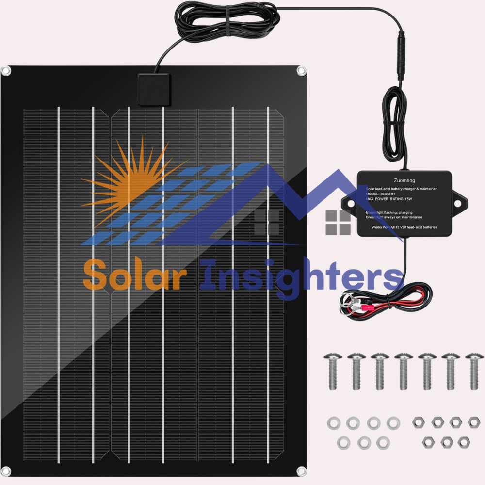 5W Solar Panel Kit for Dump Trailer