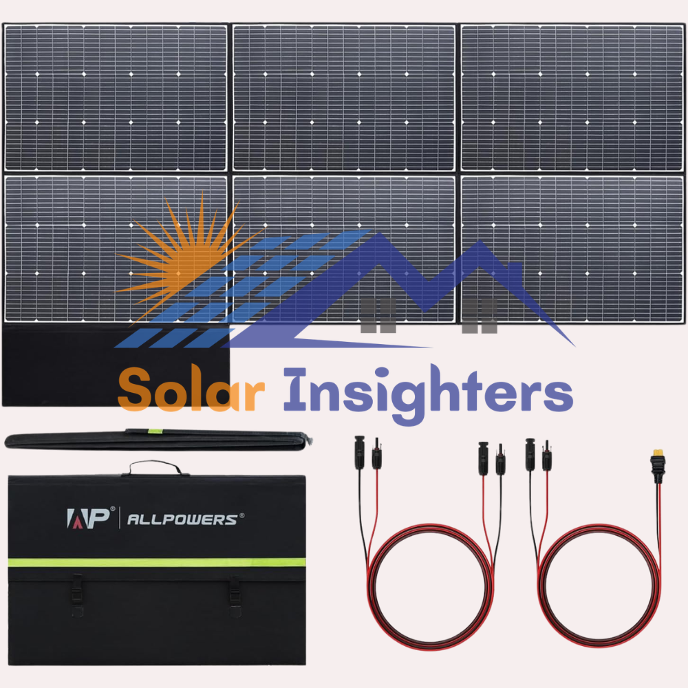 ALLPOWERS 600W Foldable Solar Panel