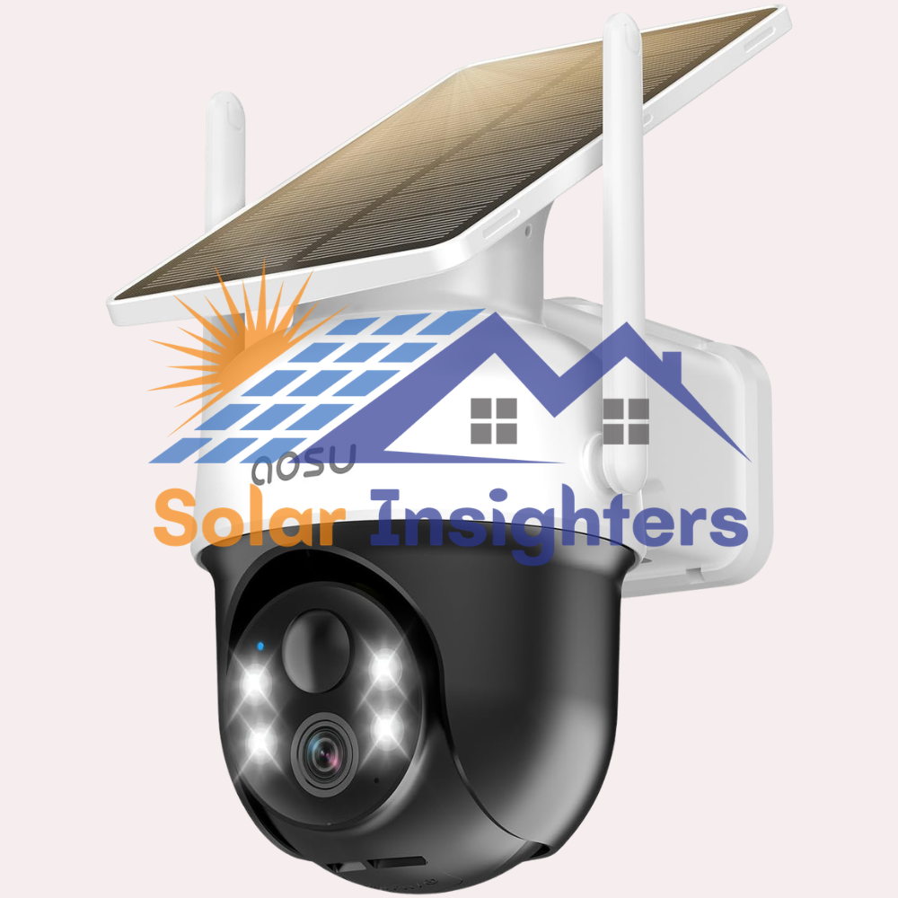 AOSU Solar Wire-Free Security Cameras